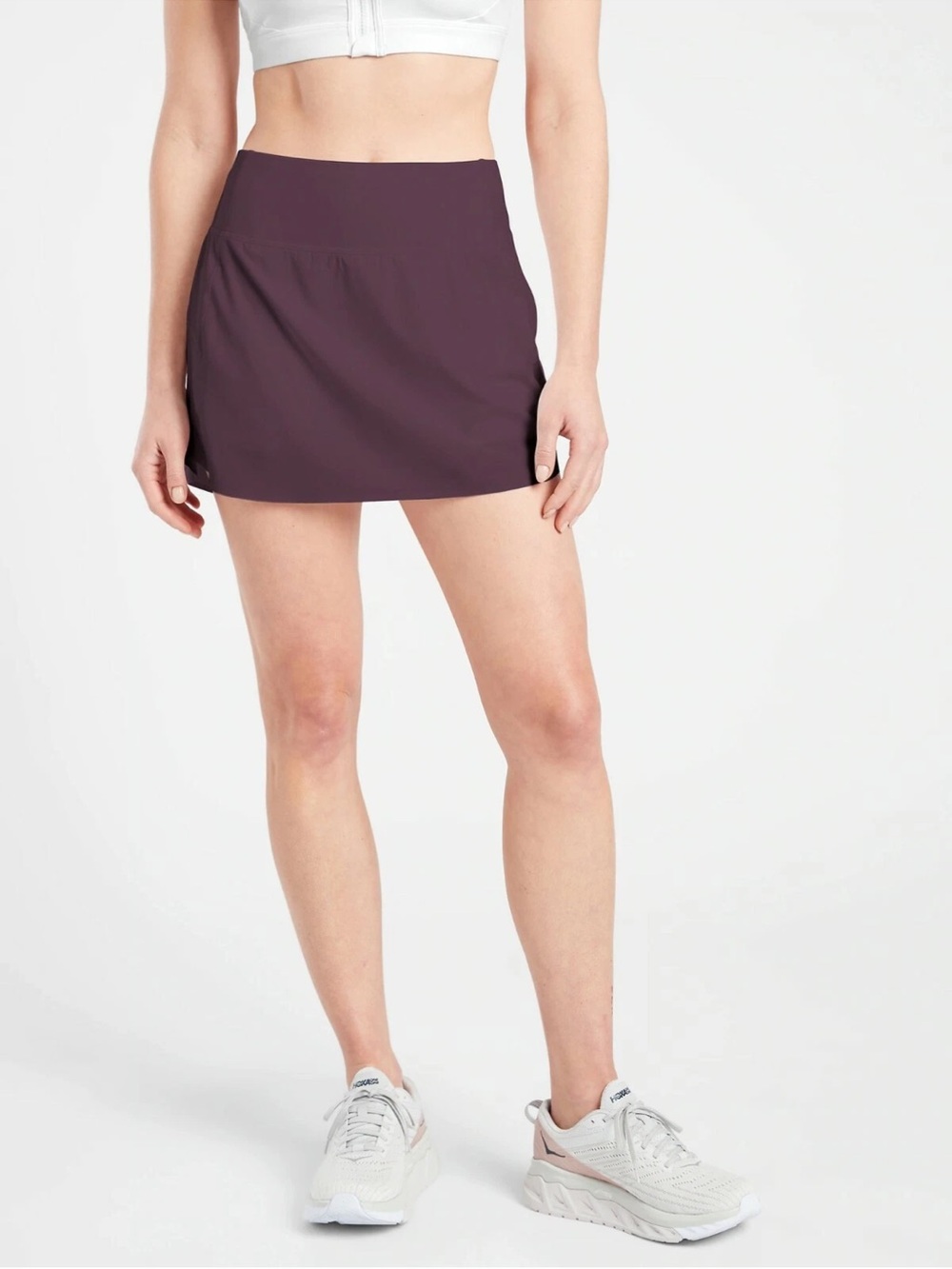 Athleta Run With It Skort, purple agate, XS